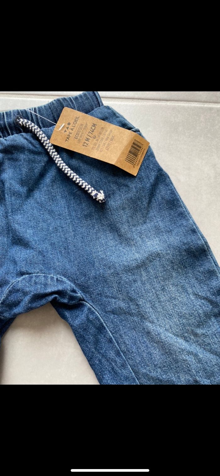 Jean Tape à l'œil Neuf 12 mois - photo numéro 4