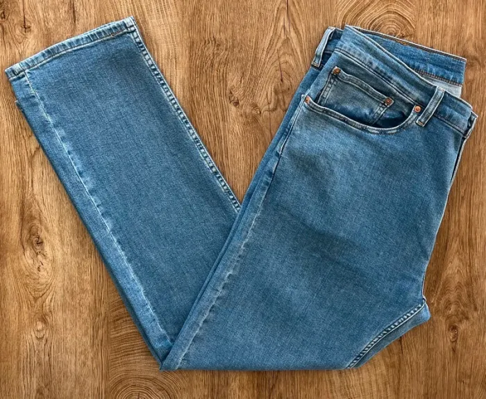 Jean/pantalon bleu Levi's 505 pour homme, taille : W 36 L 32 (46 taille française) - photo numéro 5