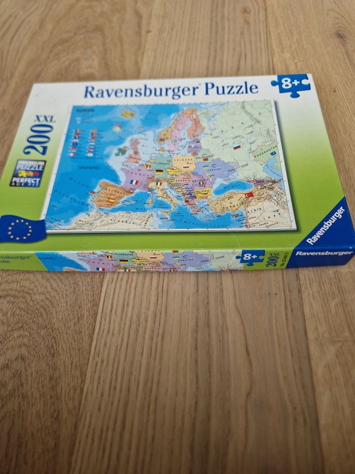 Puzzle planisphère