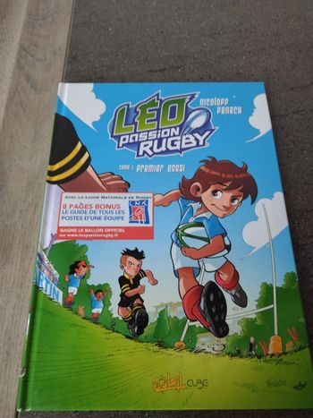 Livre "Léo passion rugby" 