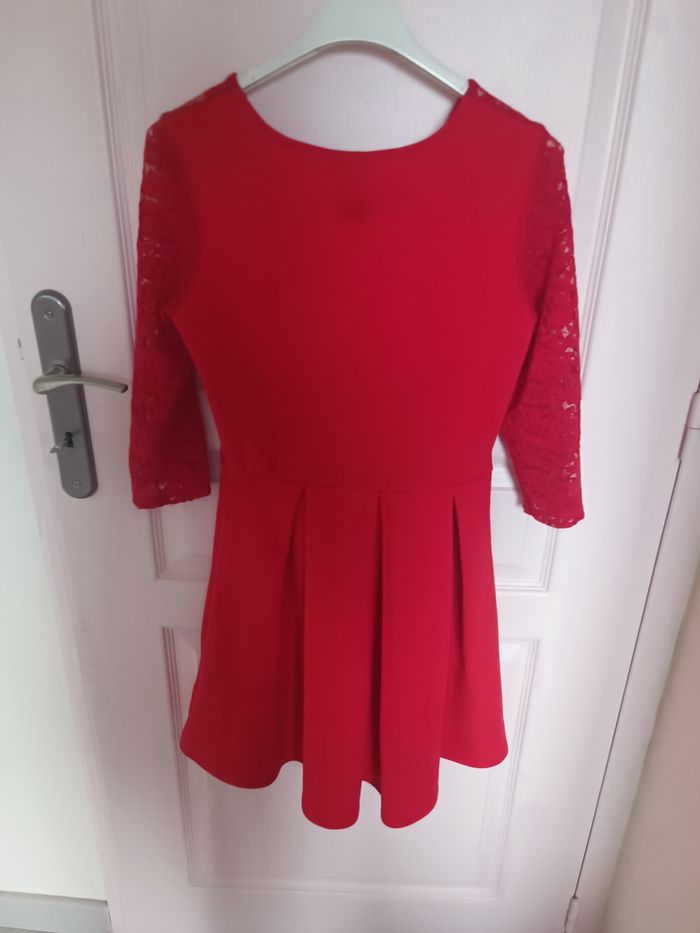 Robe rouge la halle - photo numéro 3