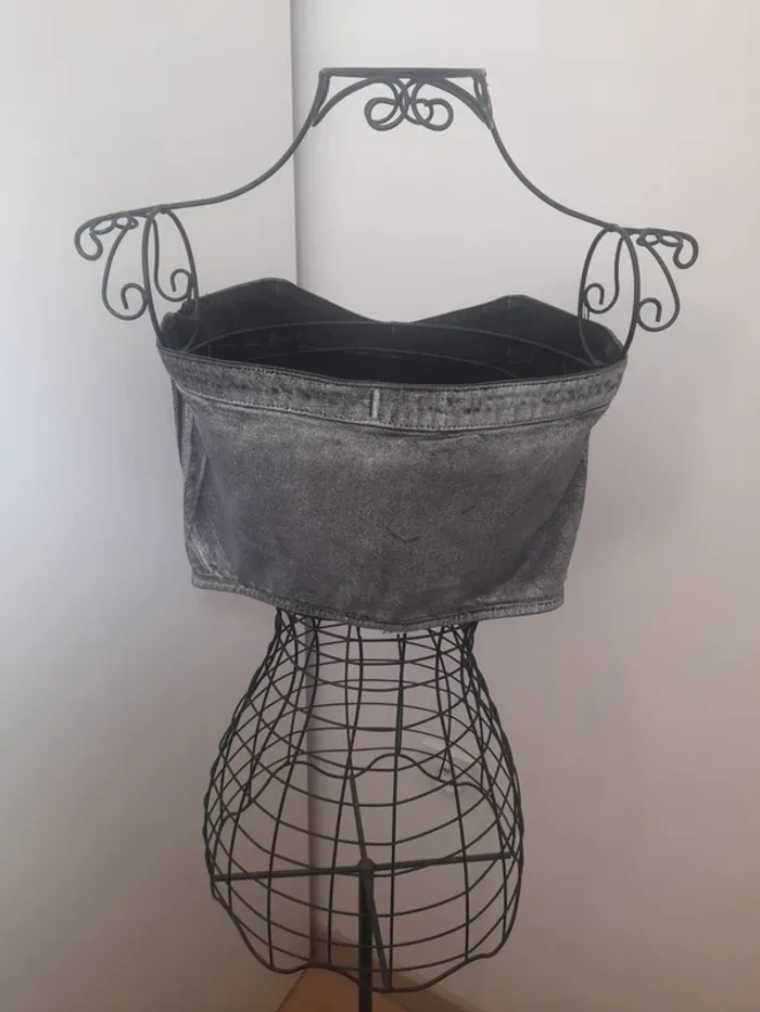 Bustier en jean Jennyfer Neuf - photo numéro 2