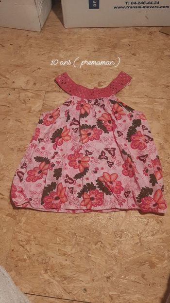 Blouse fille 10 ans