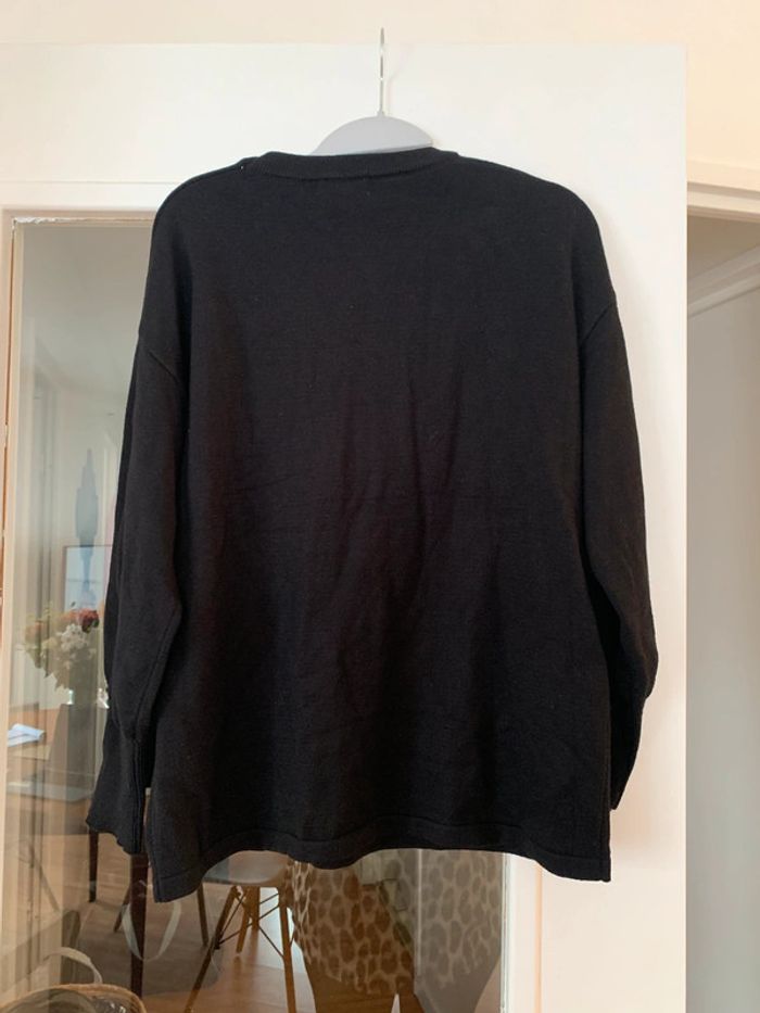Pull femme noir - photo numéro 3