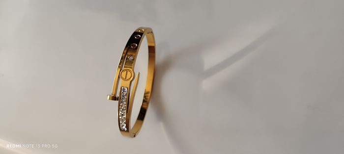 Bracelet clou acier inoxydable de très bonne qualité - photo numéro 2