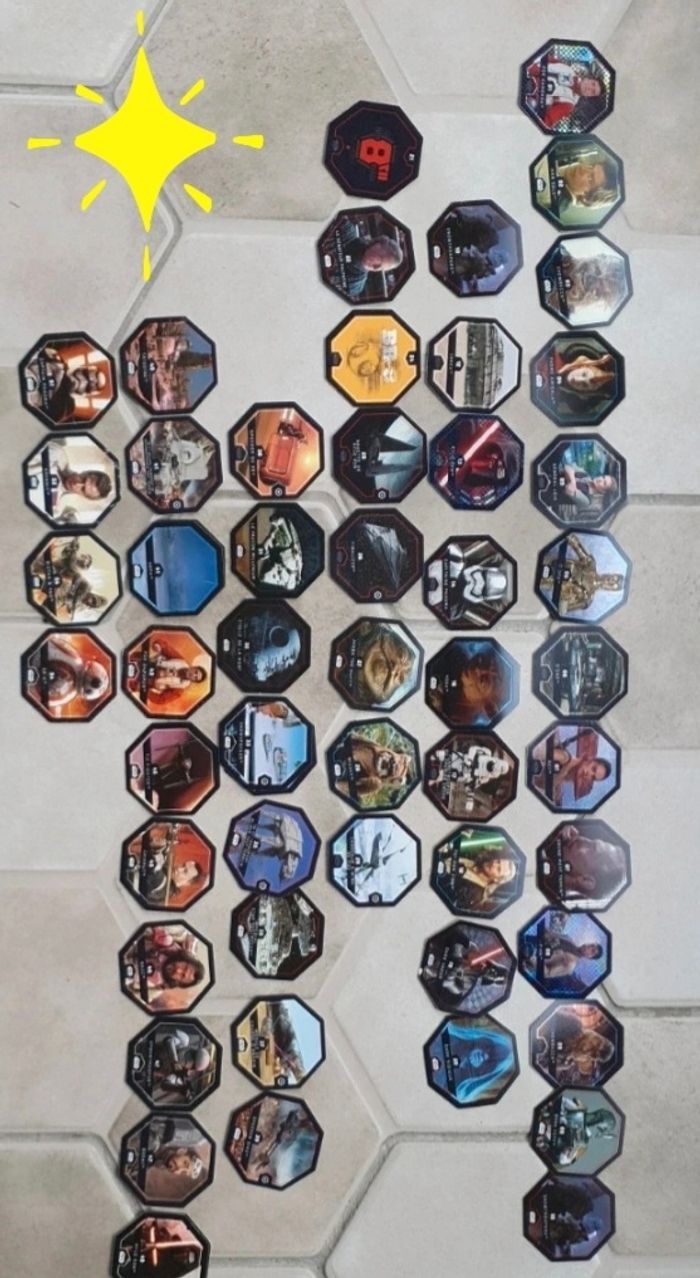 46 jetons Star Wars - photo numéro 1