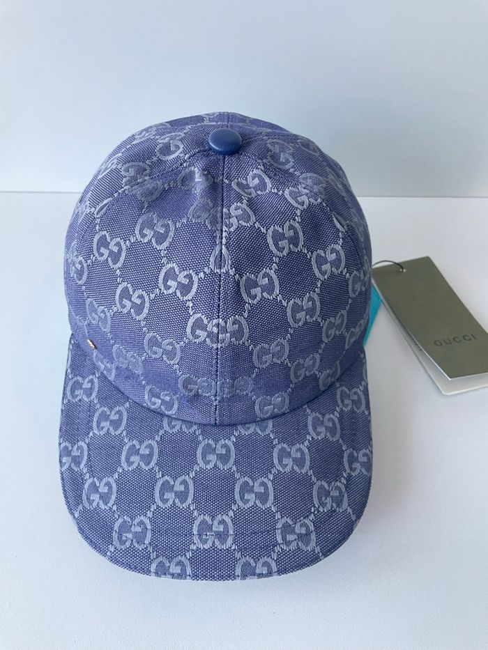 Casquette Gucci dubai bleu - photo numéro 2