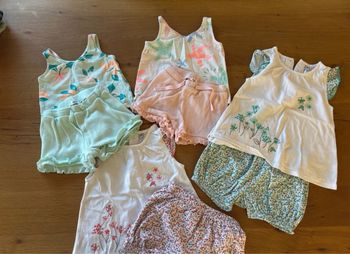 Lot short et tee shirt