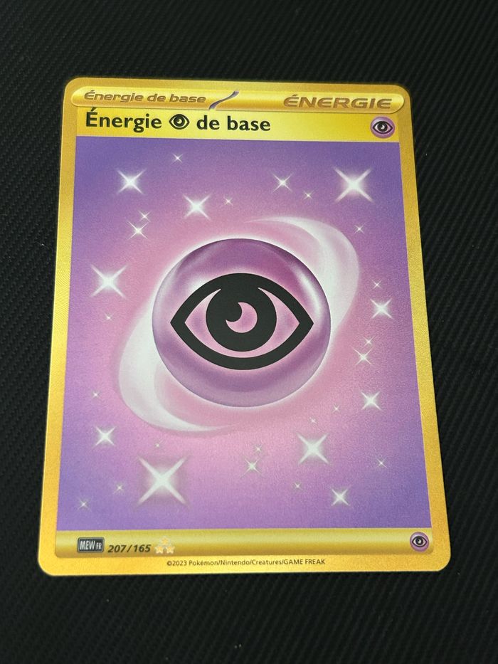 Pokemon 151 Énergie Psy Gold 207/165 NM