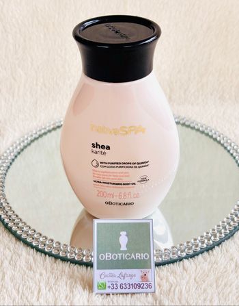 Oleo hidratante corporal Nativa SPA Karité OBoticário