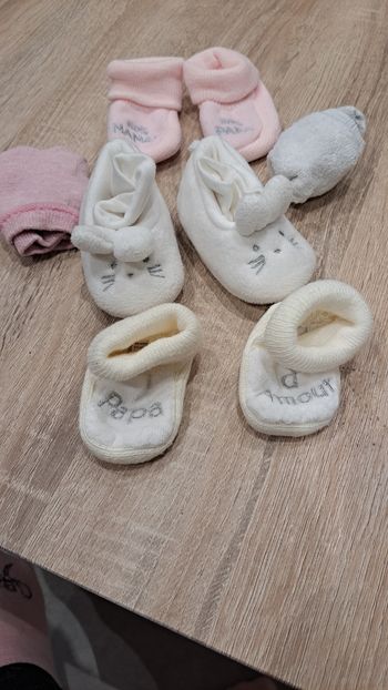 Chaussons et chaussettes
