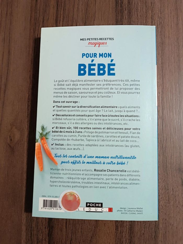 Mes Petites Recettes Magiques pour Mon Bébé – Rosalie Chancerelle - photo numéro 3