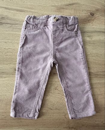 Pantalon velours 9 mois