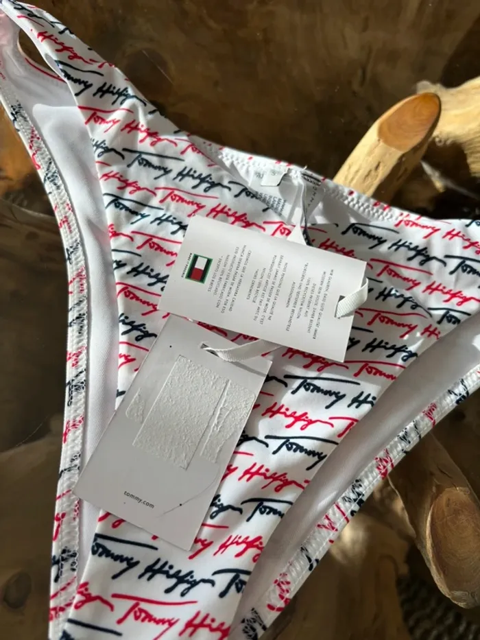 Bas de maillot de bain Tommy Hilfiger écritures S - photo numéro 5