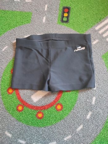 maillot de bain garçon gris