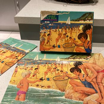 Ancien puzzle 60 pieces