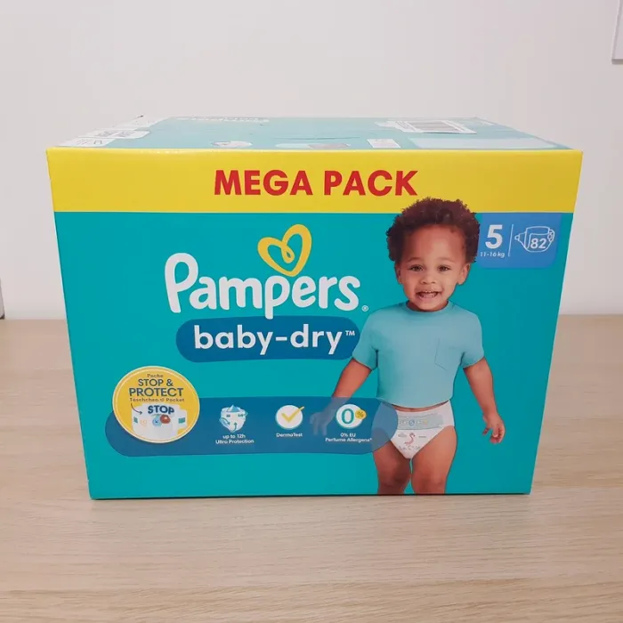 Couches pampers T5 x82