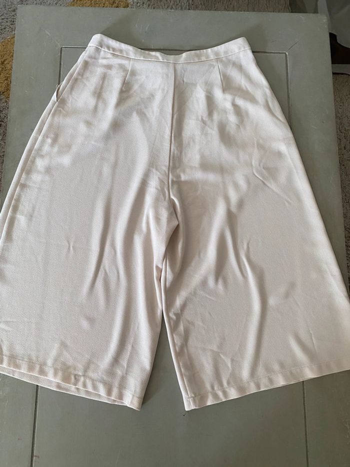 Pantalon jambe large crème Atmosphere taille 40 - photo numéro 12