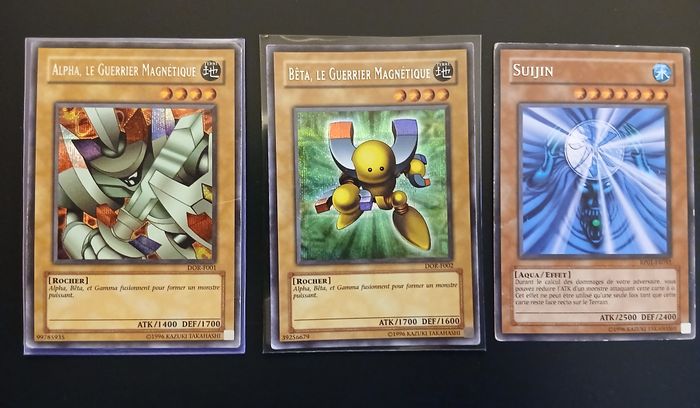 Lot cartes Yu-Gi-Oh Rétro éditions 1996 - photo numéro 2