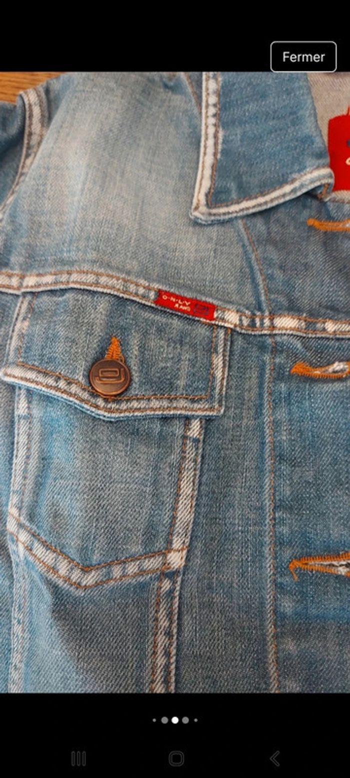 Veste en Jeans Only taille étiquette M - photo numéro 12