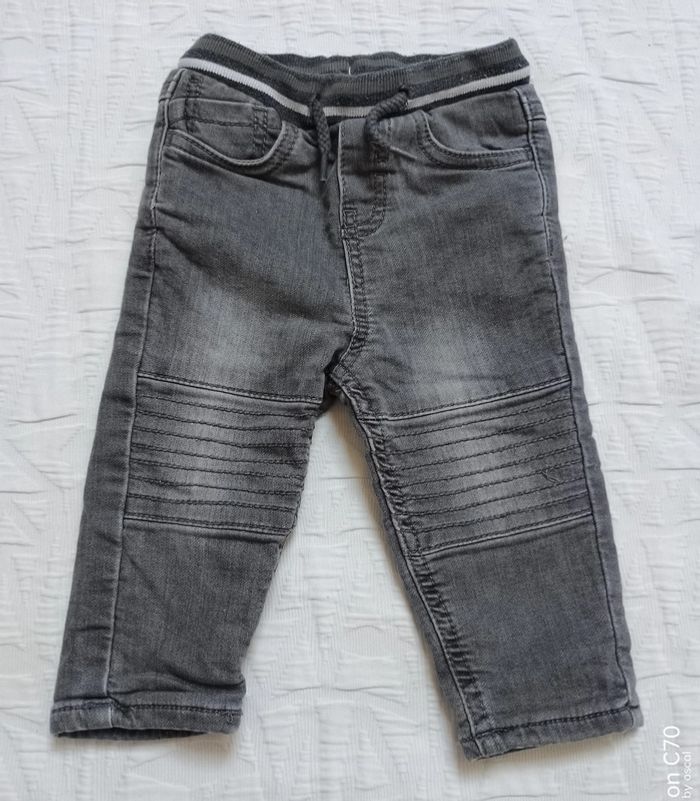 Orchestra pantalon jean gris 9 mois