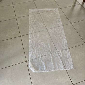 Rideau 58x130 cm motif oiseaux