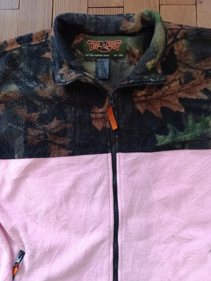 Veste polaire Trail Crest rose Realtree camo XXL - photo numéro 2
