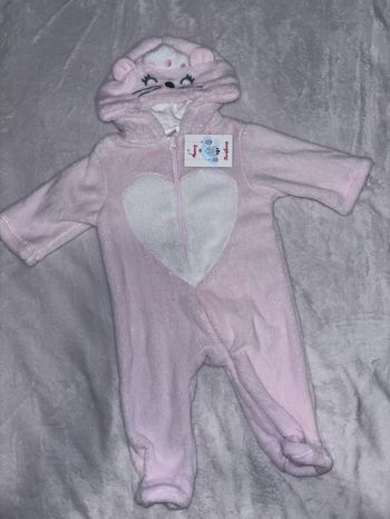 Combinaison polaire rose