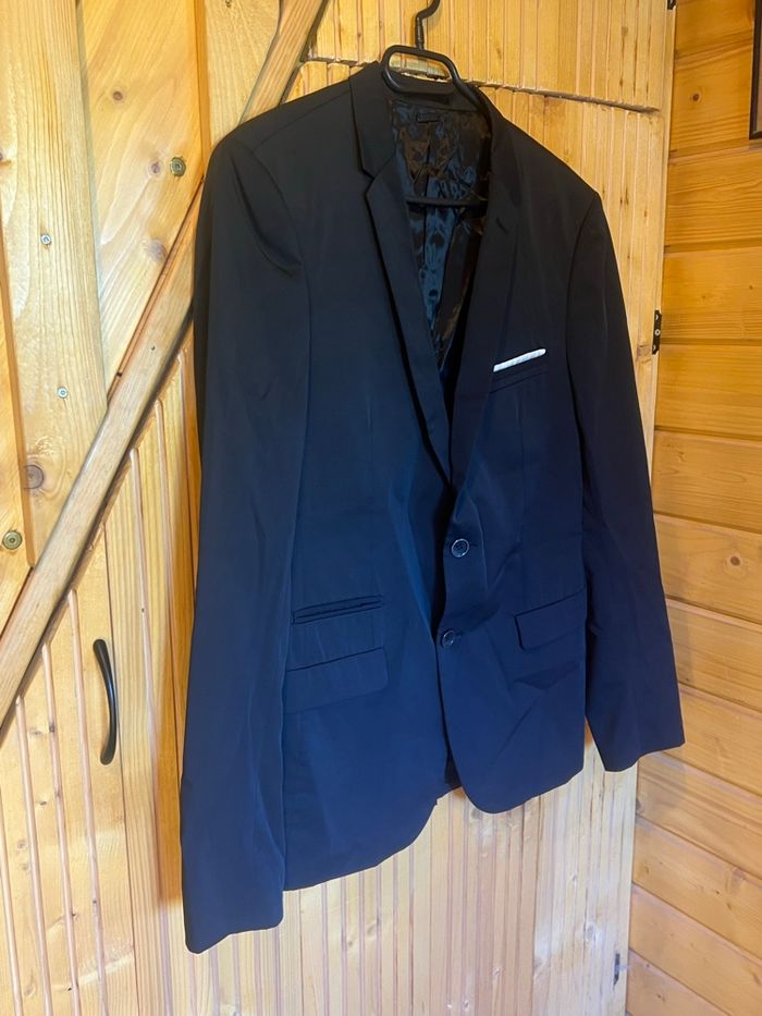 Blazer Veste Homme Izac Black Edition Noir T. 48 - photo numéro 2