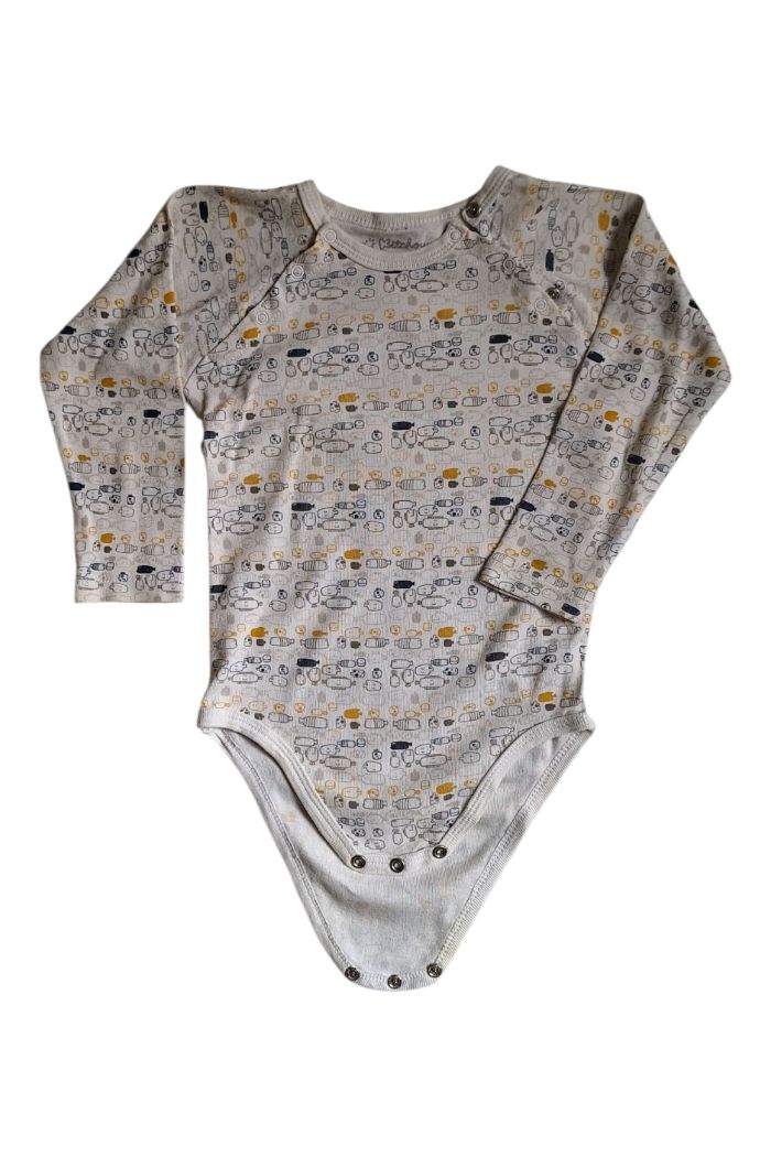 👶 Body à manches longues – 24 mois – Kitchoun
