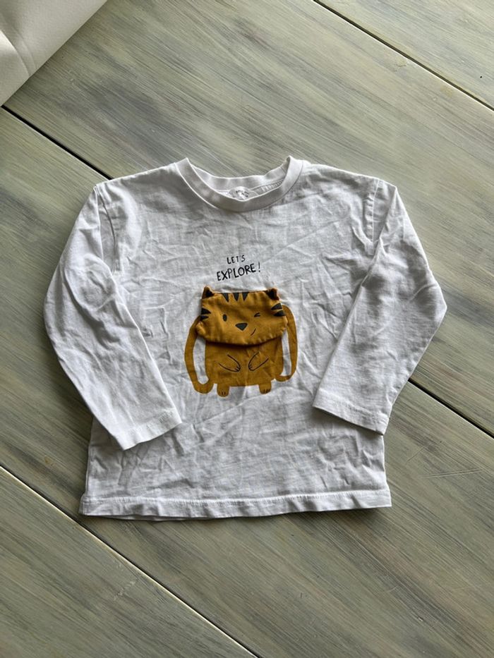 T-shirt manches longues mango