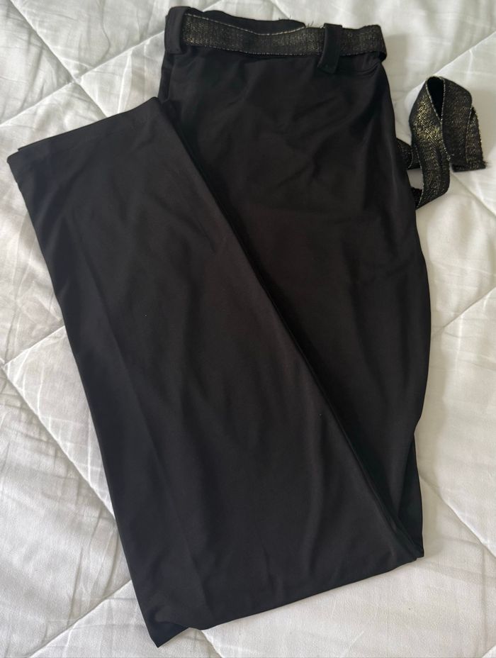 Pantalon fluide noir « Blancheporte »