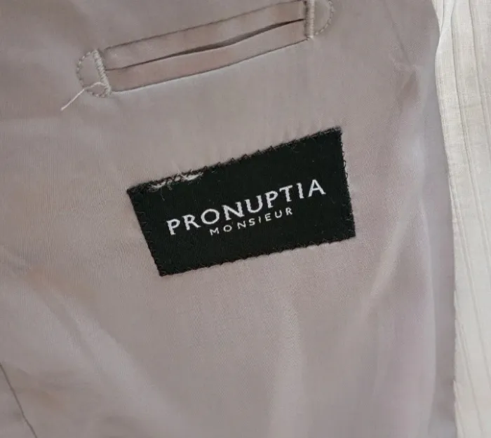 Costume Pronuptia Monsieur taille xl - photo numéro 6