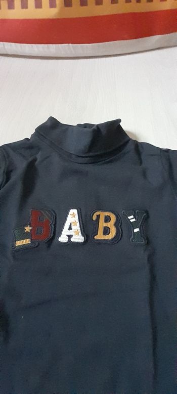 Polo manches longues T 18 mois