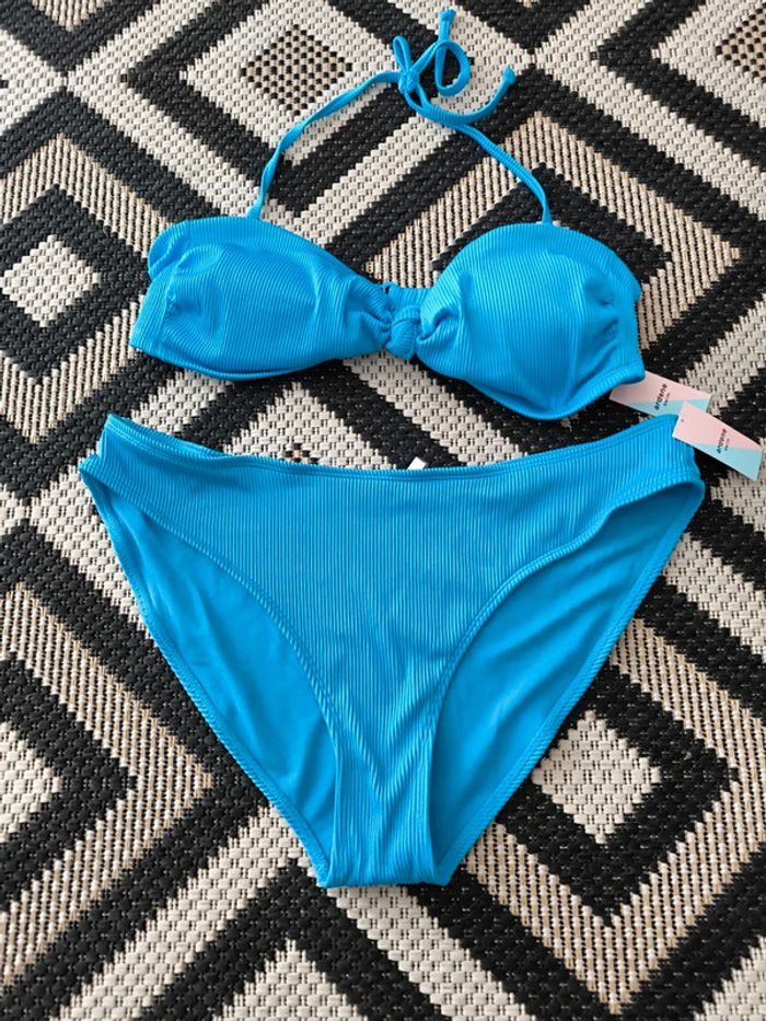 Bikini Bleu - Taille XL 42 - neuf