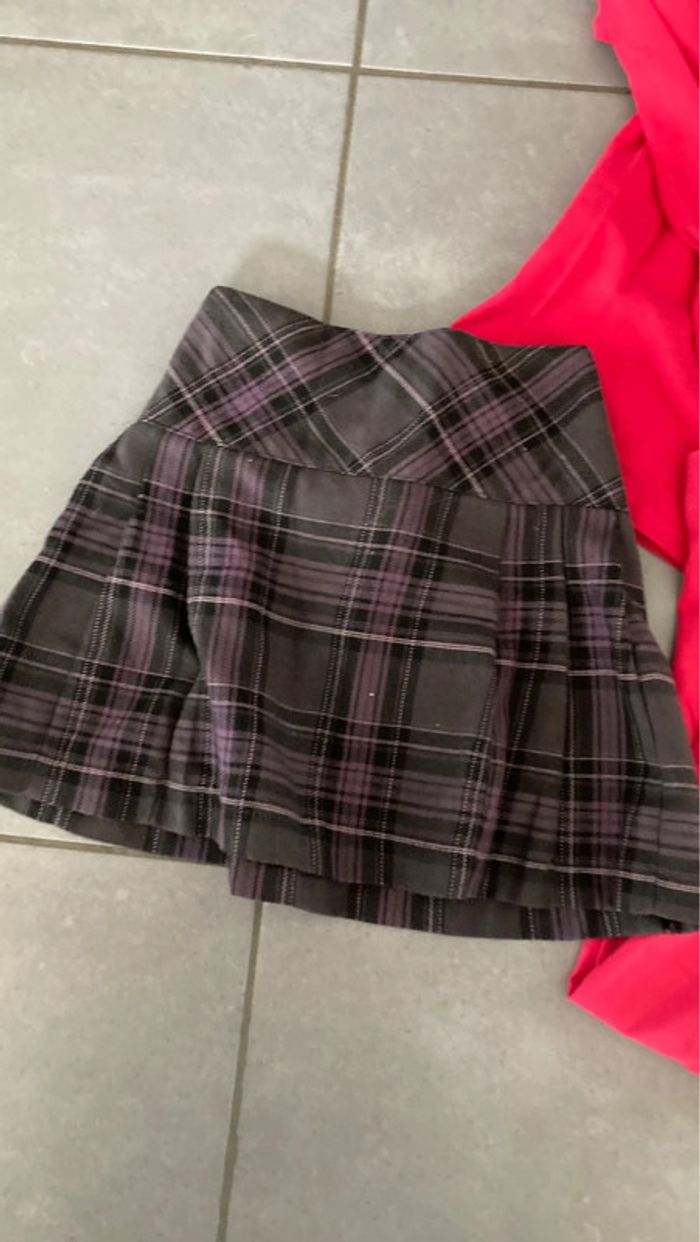 Lot ensemble garde robe vêtement tunique jupe robe fille 5 ans - photo numéro 2