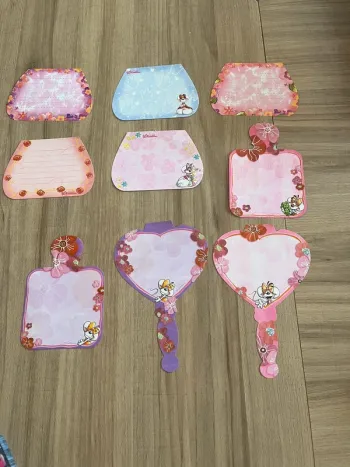 Lot de 9 feuilles de mémos spéciaux diddl