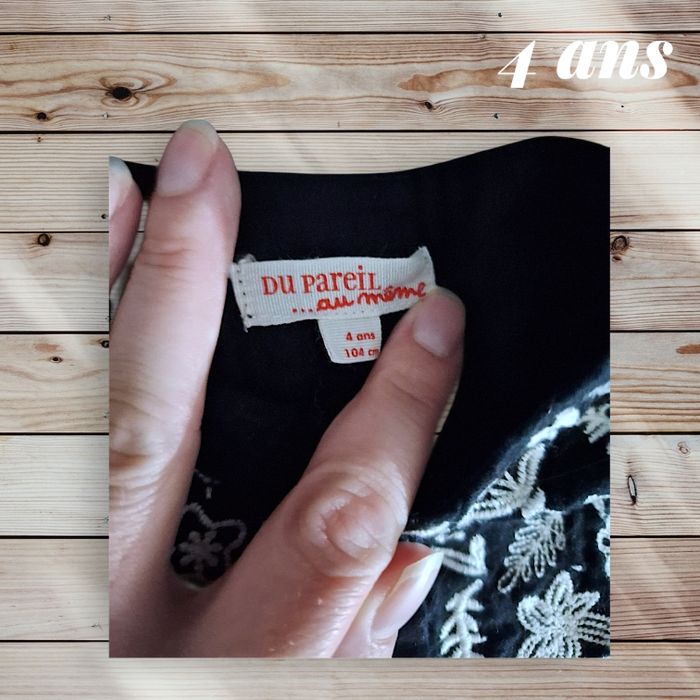 🖤 Robe Élégante & Chic – DPAM – Taille 4 ans 🖤 - photo numéro 3