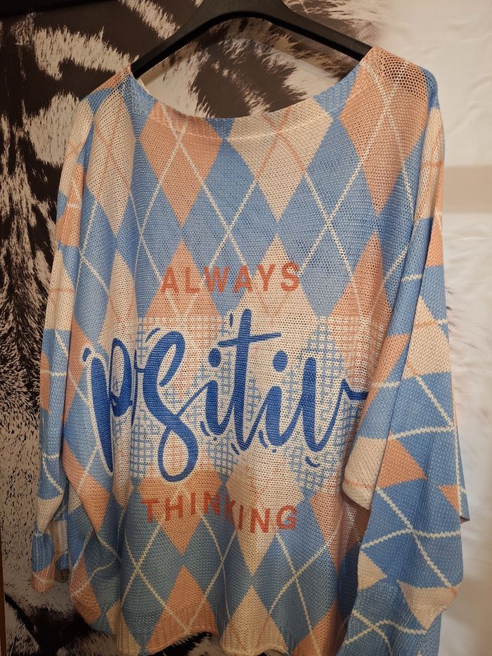 Pull en maille positive 44 - photo numéro 4