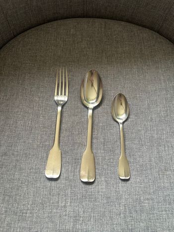 1 service couverts métal argenté