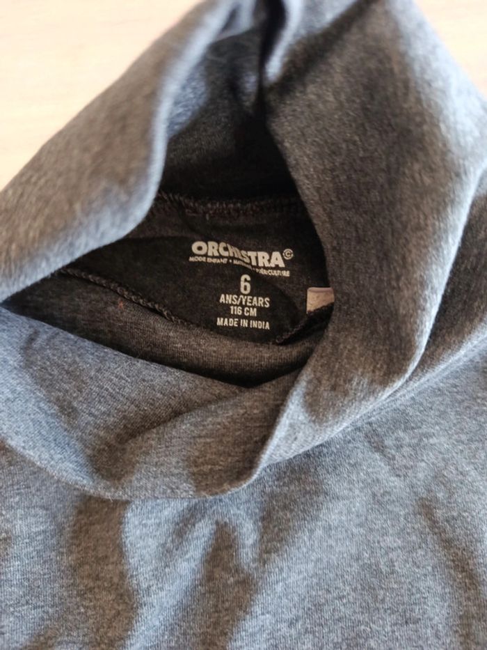 Sous pull gris foncé - photo numéro 3