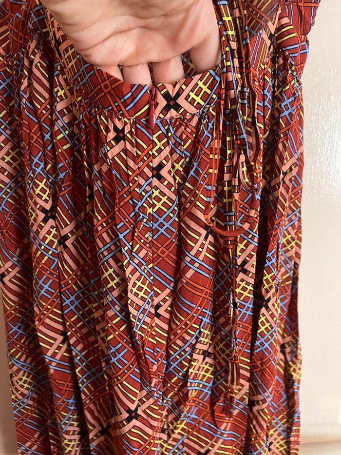 Robe fluide rétro bretelle estivale collab Elisa Nalin - photo numéro 5