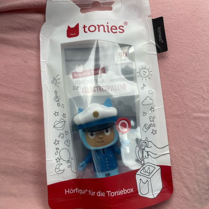 Tonies créatif neuf policier