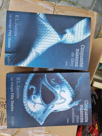 Fifty shades 2 livres