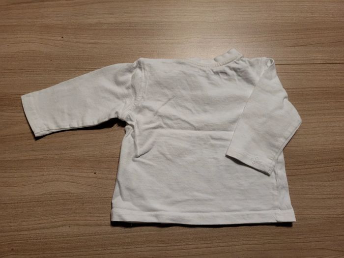 T-shirt manche longue taille 6 mois - photo numéro 2
