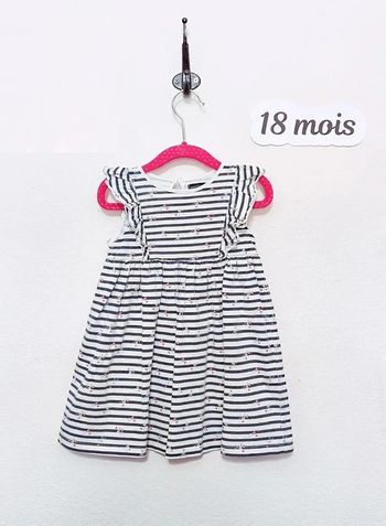 Robe bébé fille taille 18 mois