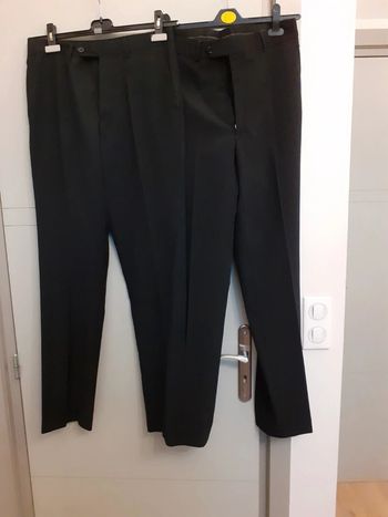 Lot 2 pantalons de ville