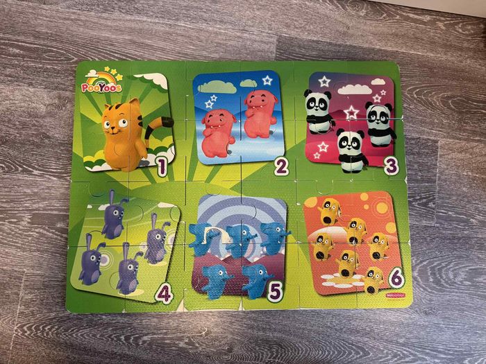 puzzle en mousse pooyoos 24 piece