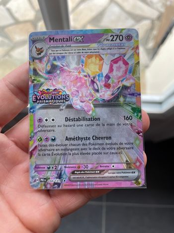 Pokémon carte mentali ex stamp 