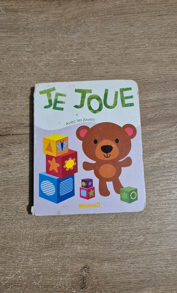 Livre imagier Je joue 